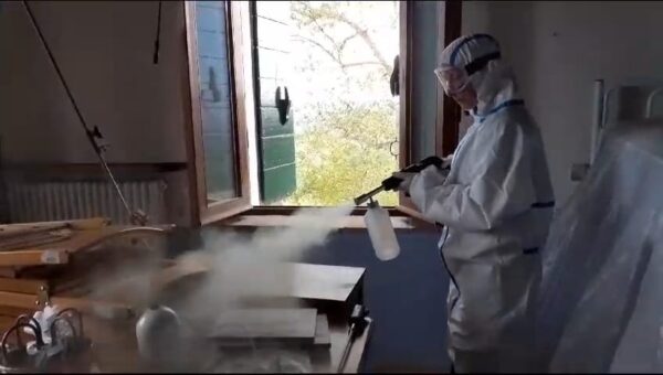 Pulizia professionale con vapore saturo secco a 180° – bonifica ambientale RC Bonifiche